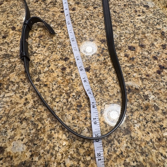 Tory Burch Block T Mini Tote Bag Black Leather 2-way Crossbody Handles - Picture 7 of 16